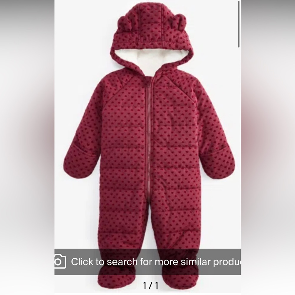 NWT First Impressions Baby girl / boy snowsuit